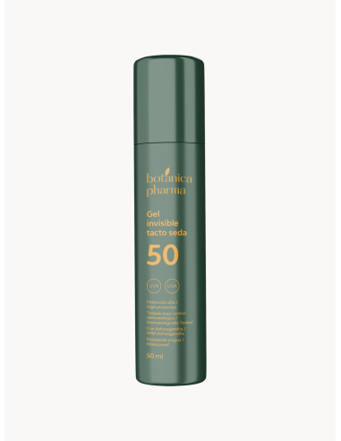 Gel Invisible Tacto Seda SPF50+ Botánicapharma (50ml)