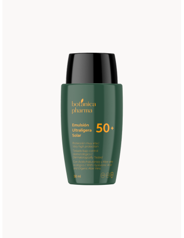 Emulsión Ultraligera Solar SPF50+ Botánicapharma (50ml)