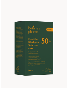 Emulsión Ultraligera Solar COLOR SPF50+ Botánicapharma (50ml) 2