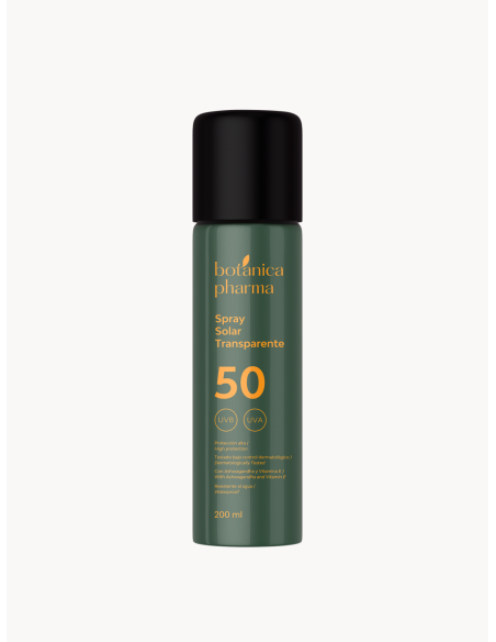 Spray Solar Transparente SPF50 Botánicapharma (200ml) Spray Solar Transparente SPF50 Botánicapharma (200ml)