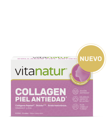 VITANATUR Collagen Piel Antiedad (30 viales)