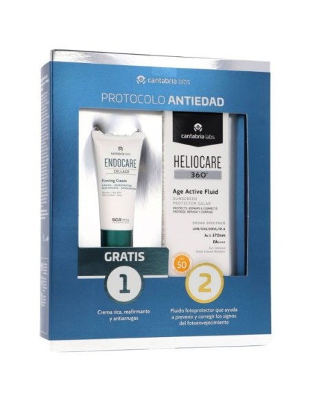 PACK HELIOCARE 360 Age Active Fluid SPF50+ (50ml)