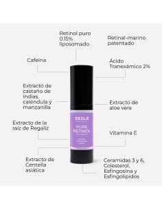 Contorno de Ojos y Labios Pure Retinol Segle (15 ml) 2