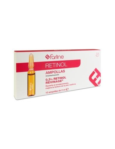 Ampollas Retinol  Farline (10 ampollas x 2 ml)