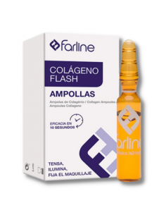 Ampollas Colágeno Flash Farline (1 ampolla x 2 ml)