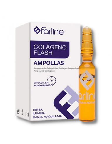 Ampollas Colágeno Flash Farline (1 ampolla x 2 ml)