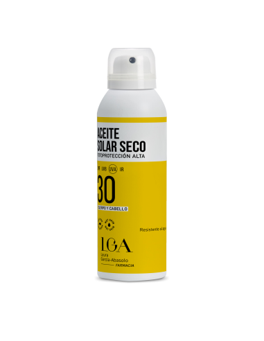 LGA Aceite Solar Seco  SPF30+ (150ml)